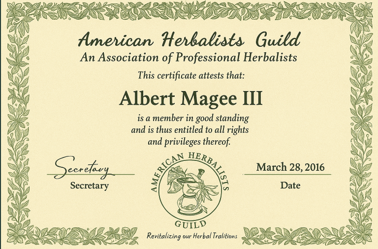 American Herbalists Guild Membership