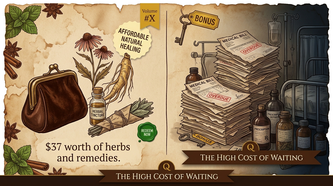 The High Cost of Waiting - $37 herbs vs medical bills