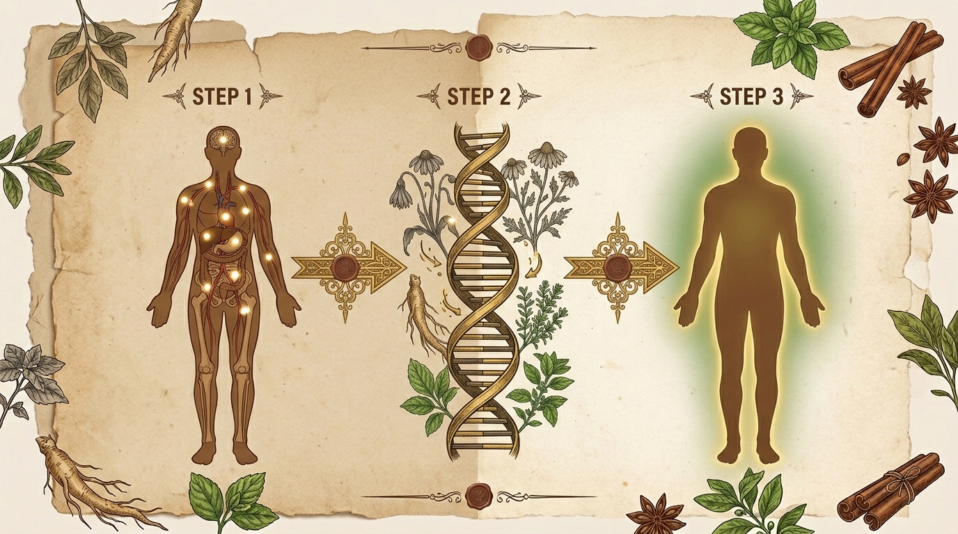 How Epigenetic Herbalism Works - 3 Steps