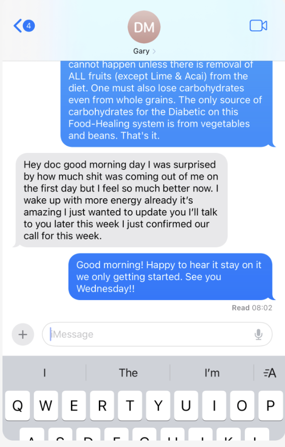Client testimonial - Gary