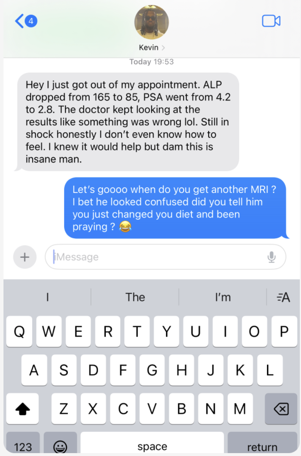 Client testimonial - Kevin