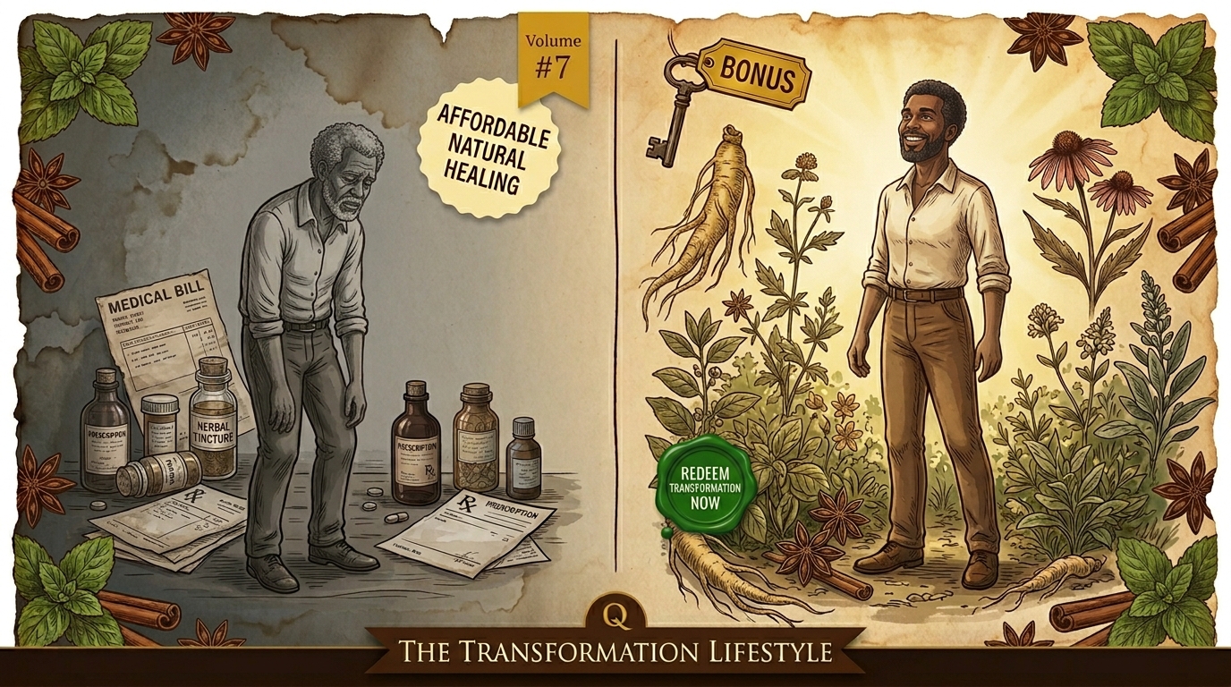 The Transformation Lifestyle - before and after healing